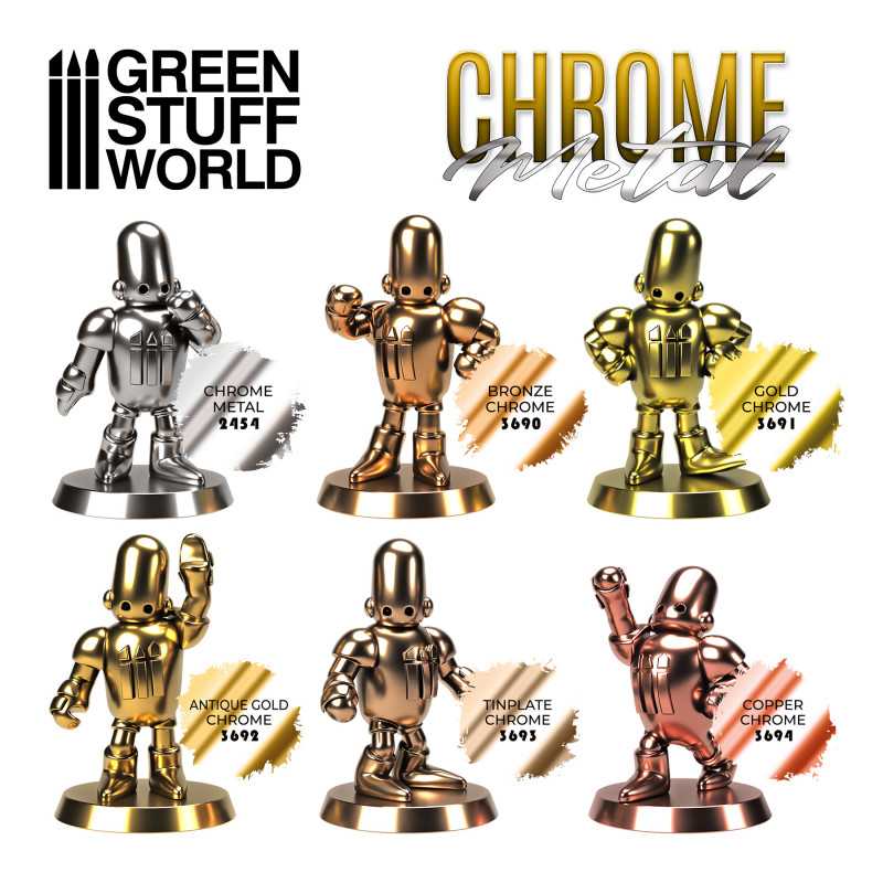 GREEN STUFF WORLD Chrome Metal - Bronze 17ml