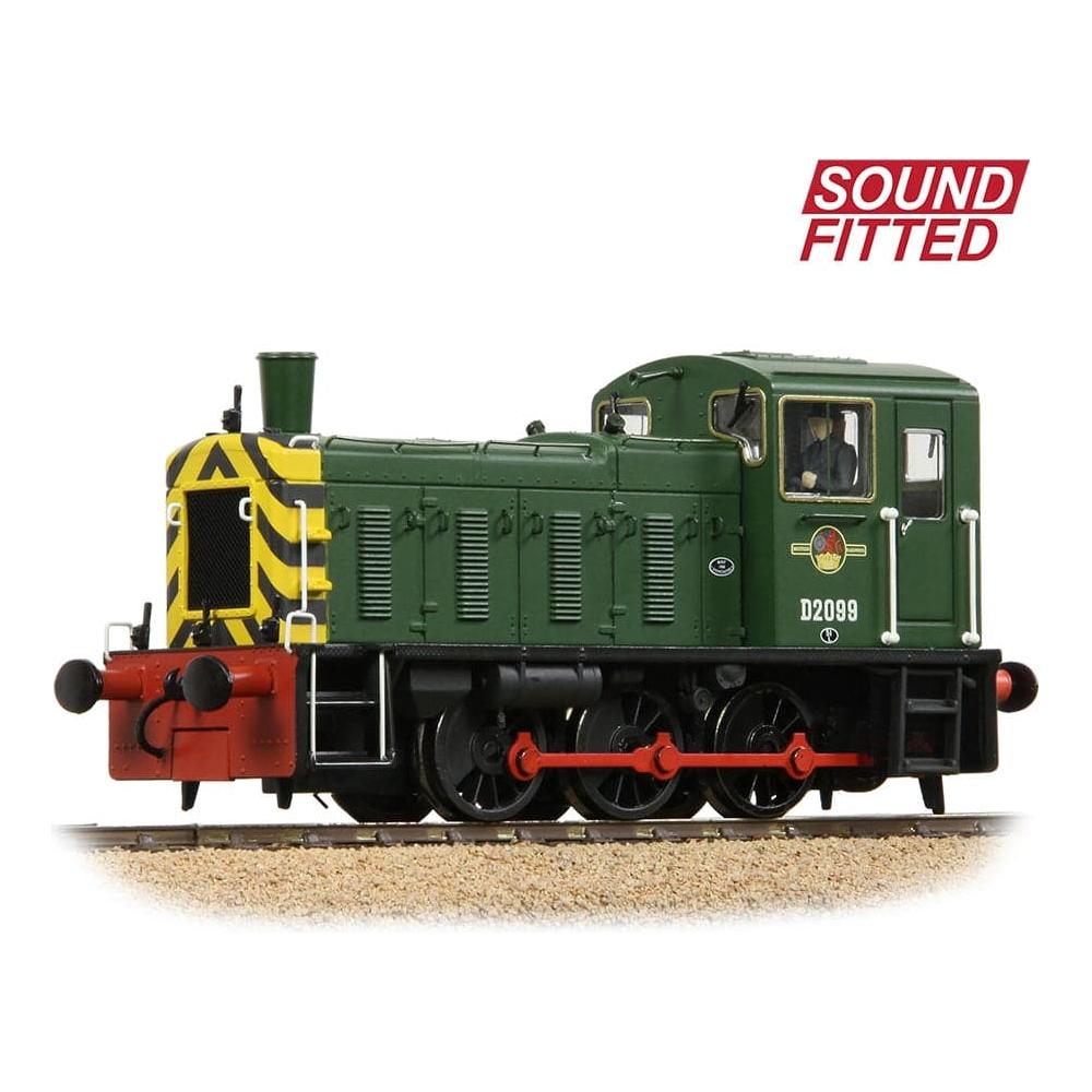BRANCHLINE Class 03 D2099 BR Green (Wasp Stripes) [W]