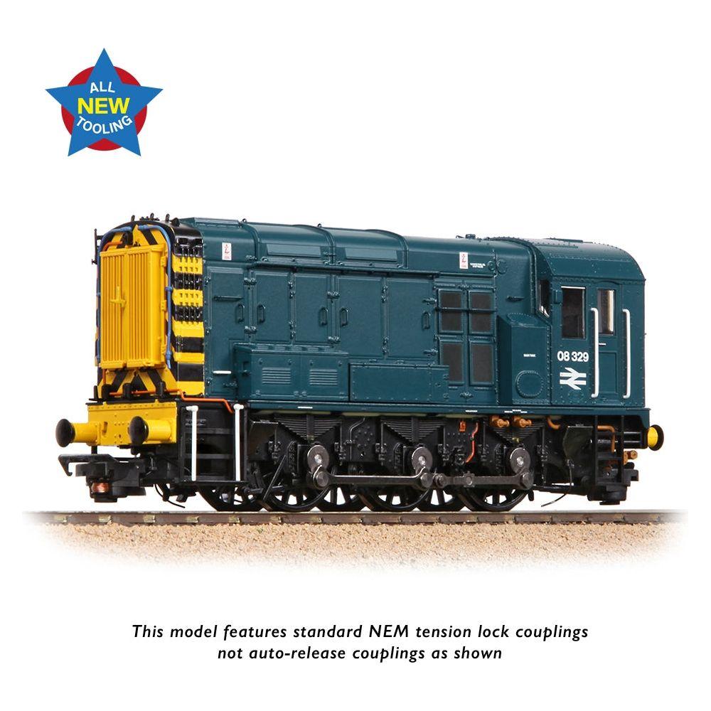 BRANCHLINE Class 08 08329 BR Blue (Wasp Stripes)