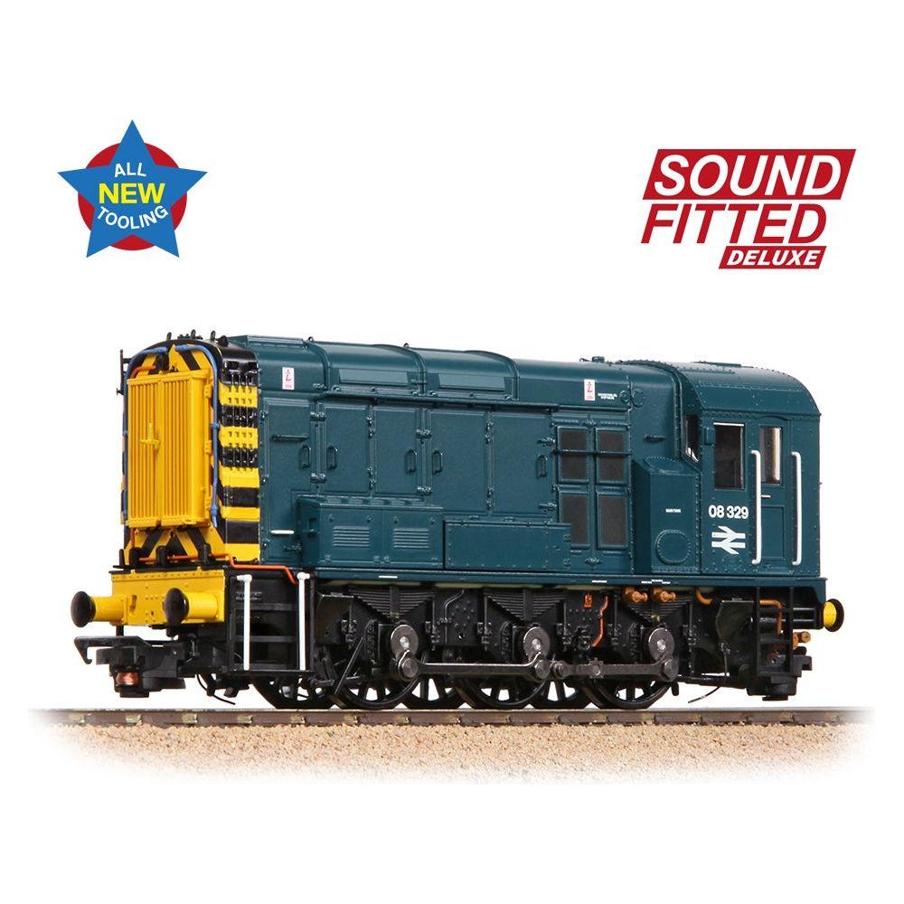 BRANCHLINE Class 08 08329 BR Blue (Wasp Stripes)