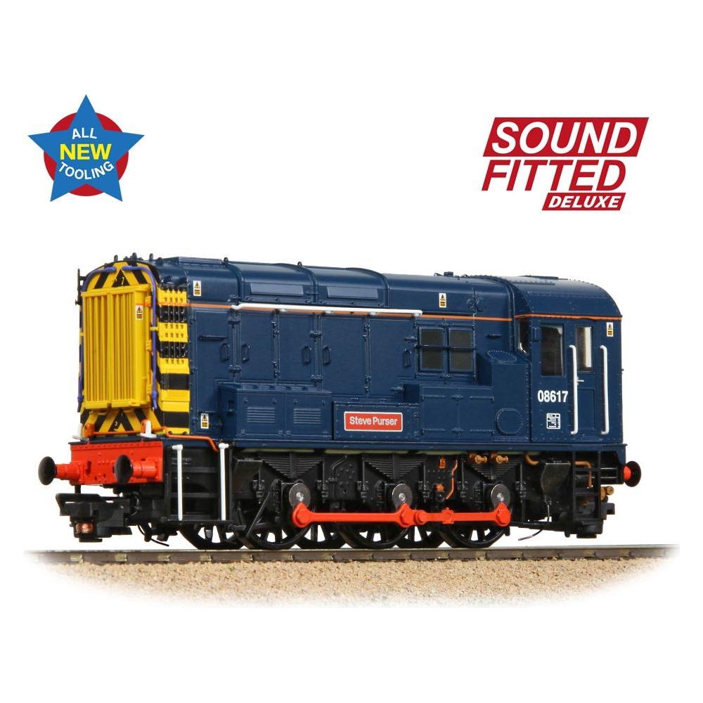 BRANCHLINE Class 08 08617 'Steve Purser' BR Blue