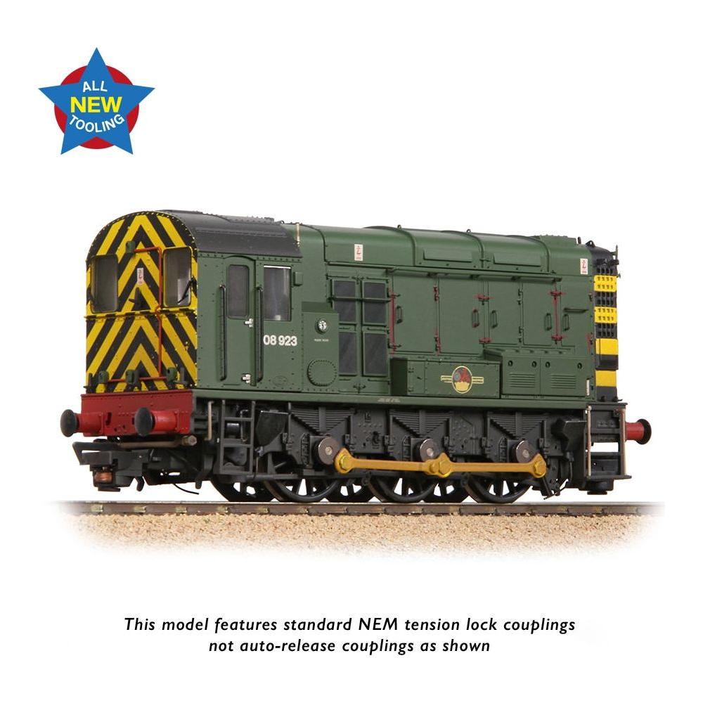 BRANCHLINE Class 08 08923 BR Green (Wasp Stripes) [W]
