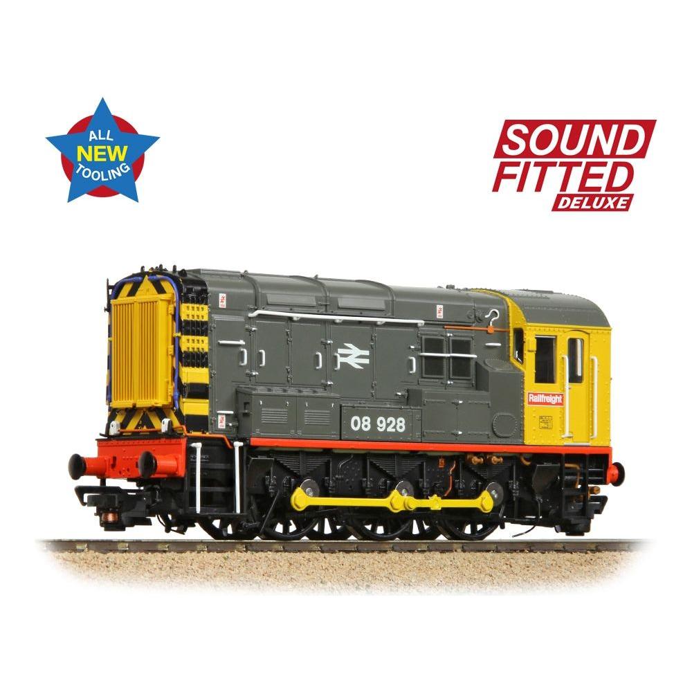 BRANCHLINE Class 08 08928 BR Railfreight (Red Stripe)