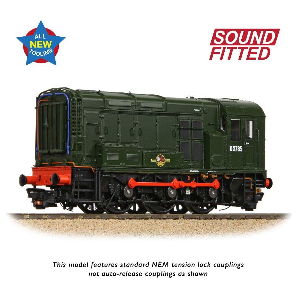 BRANCHLINE Class 08 D3785 BR Green (Late Crest)