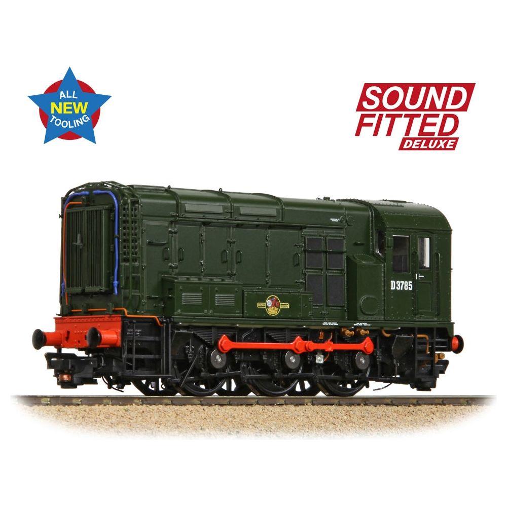 BRANCHLINE Class 08 D3785 BR Green (Late Crest)