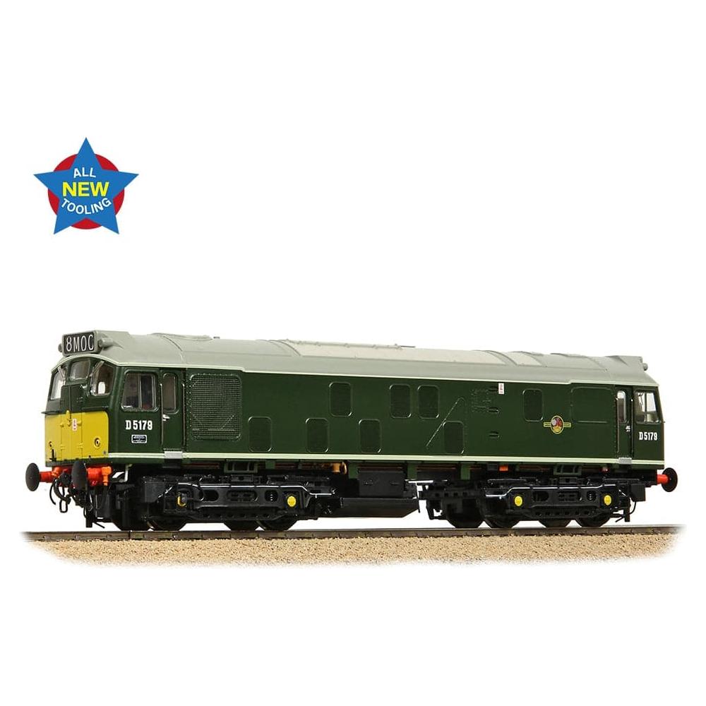 BRANCHLINE Class 25/1 D5179 BR Green (Small Yellow Panels)