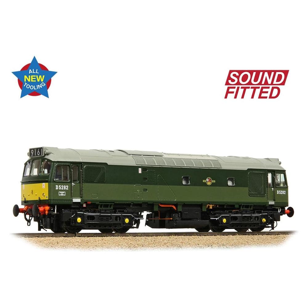 BRANCHLINE Class 25/2 D5282 BR Two-Tone Green (Small Yellow Panels)