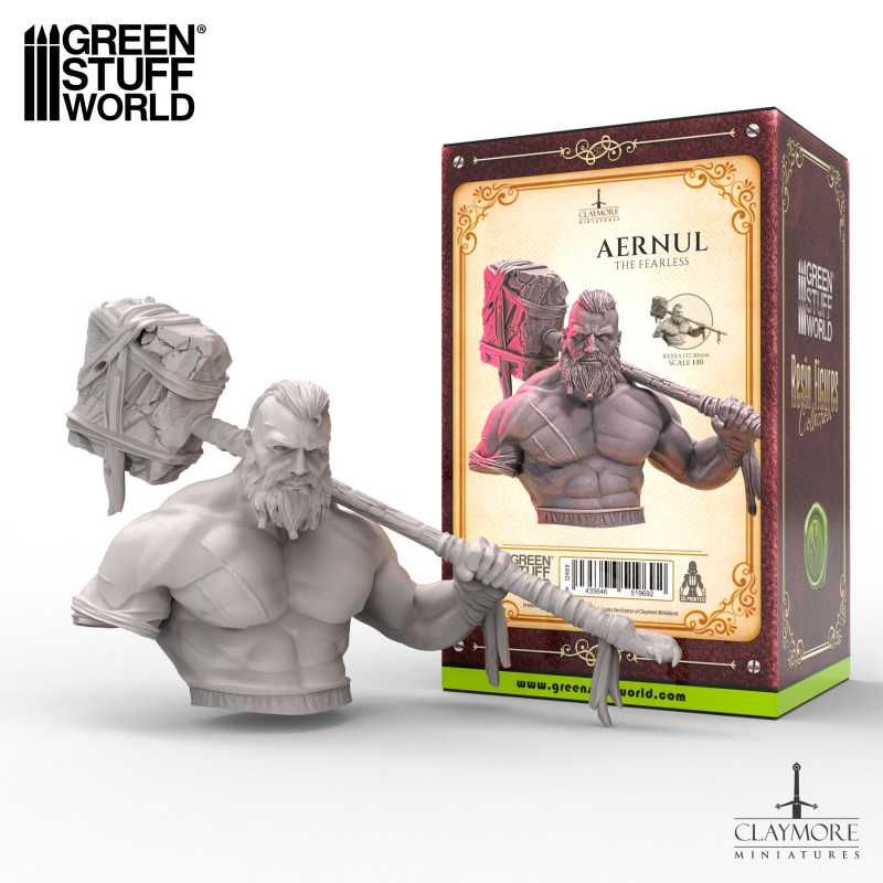 GREEN STUFF WORLD Claymore Miniatures - Aernul the Fearless