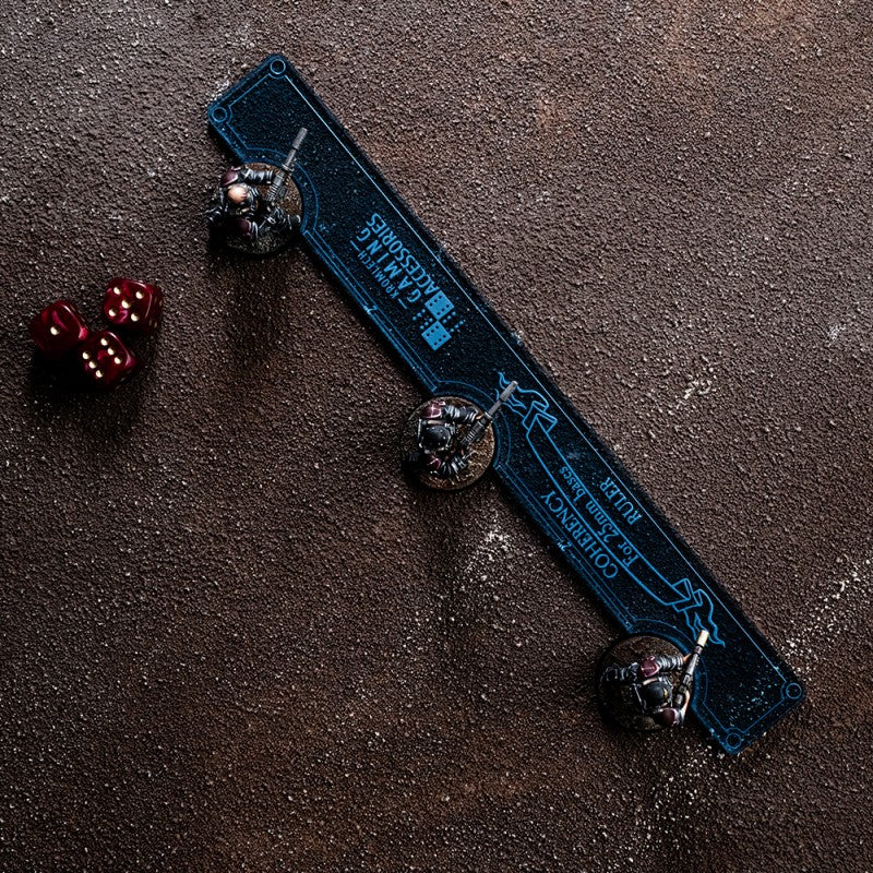 KROMLECH Coherency Ruler - 25 mm Bases - Blue