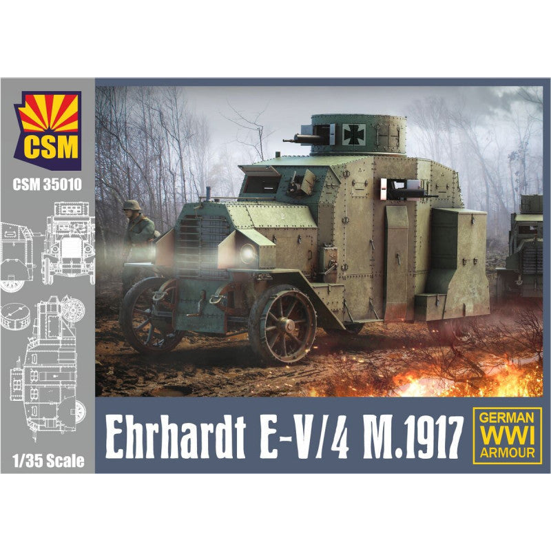 COPPER STATE MODELS 1/35 German Armoured Car Ehrhardt M.1917