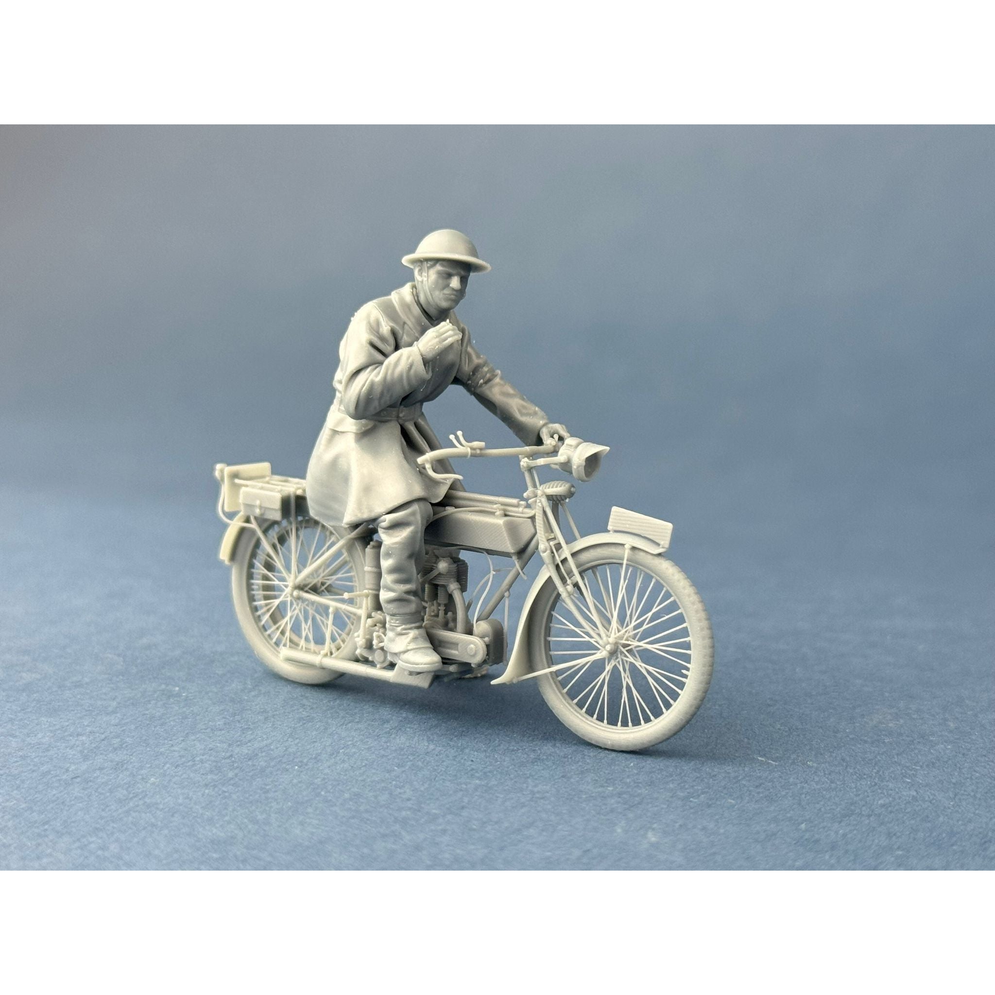 COPPER STATE MODELS British Dispatch Rider on a short break