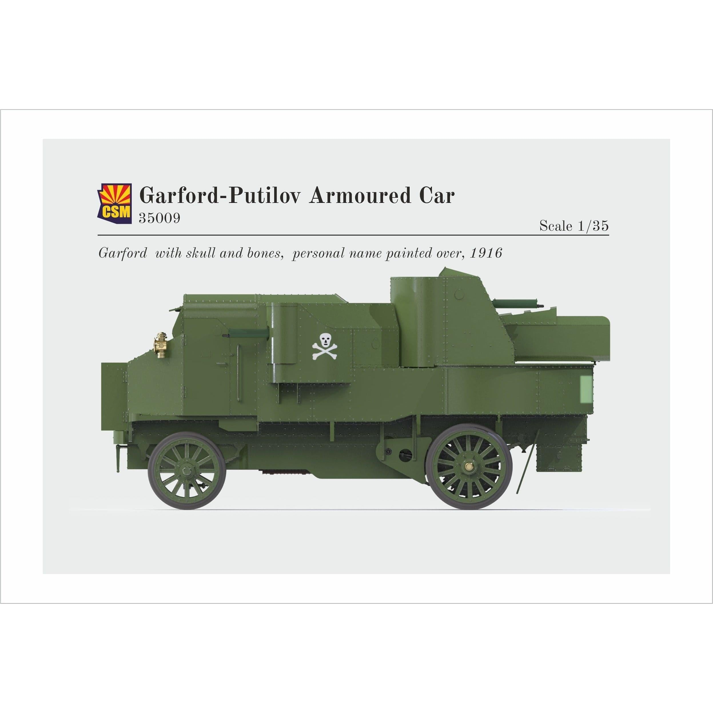 COPPER STATE MODELS 1/35 Garford-Putilov Armoured Car