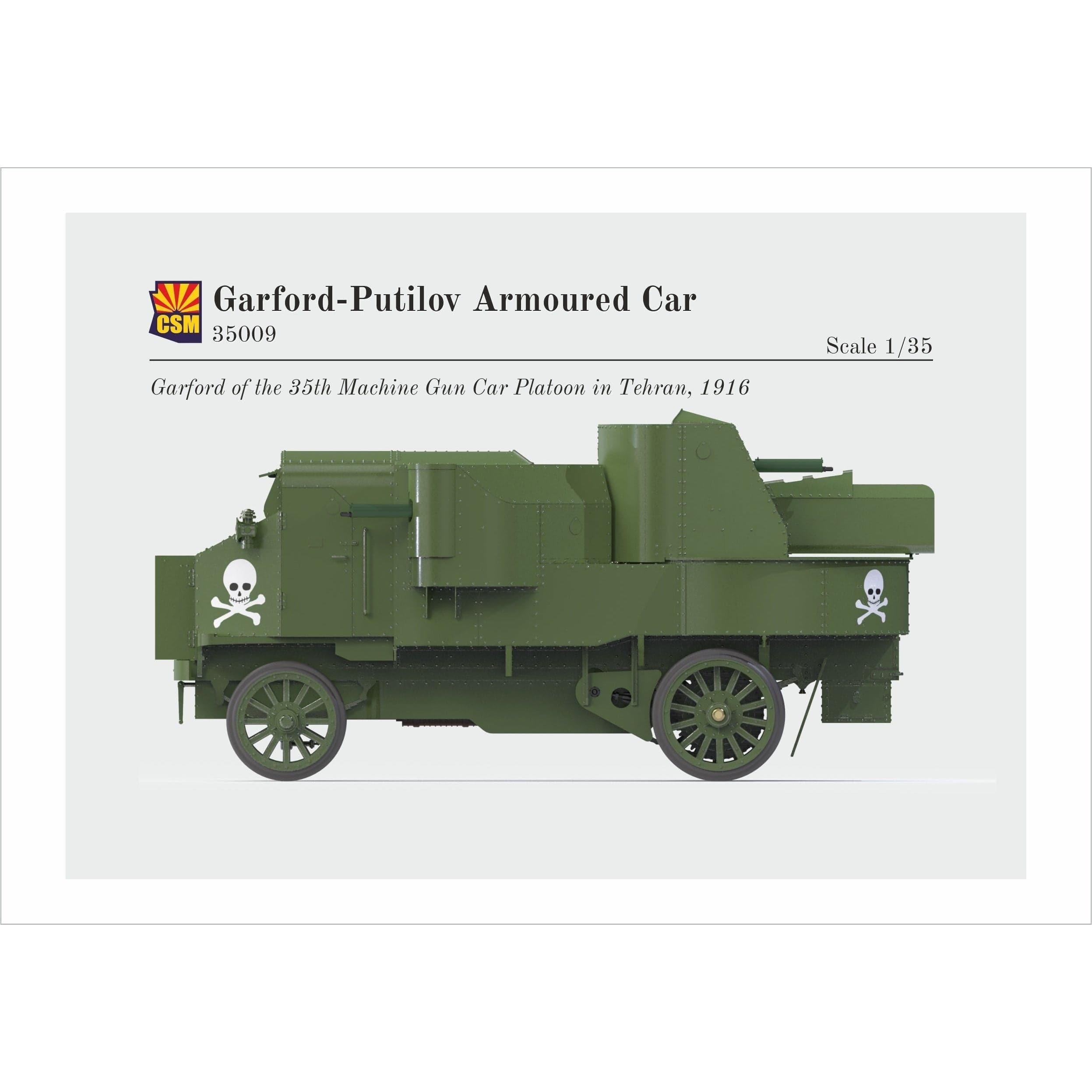 COPPER STATE MODELS 1/35 Garford-Putilov Armoured Car