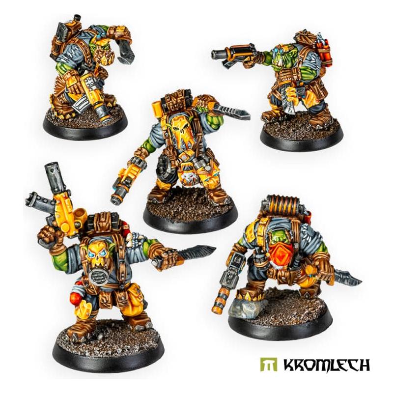 Cybork Mercenaries miniatures perfect for sound effect moments