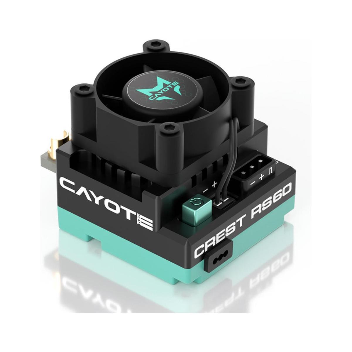 Cayote 1/10 CREST RS60 Sensored Brushless Competition ESC