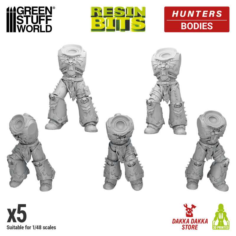 GREEN STUFF WORLD DakkaDakka - Hunters - Night Lords Bodies