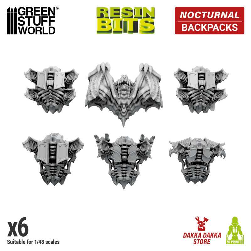 GREEN STUFF WORLD DakkaDakka - Nocturnal - Night Lords Backpacks
