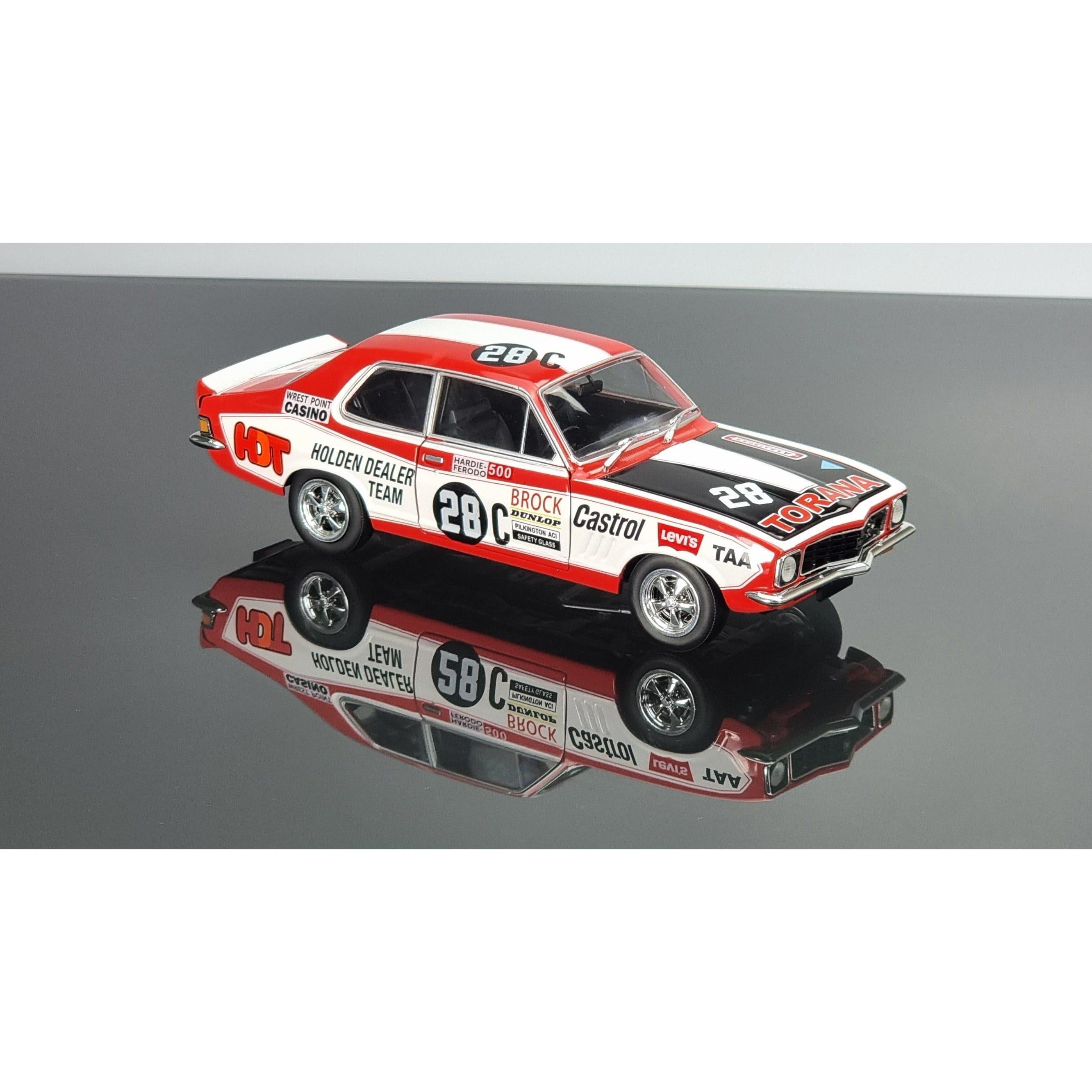 DDA COLLECTIBLES 1/24 #28C LJ Torana Brock Bathurst Winner Fully Detailed Opening Doors, Bonnet and Boot