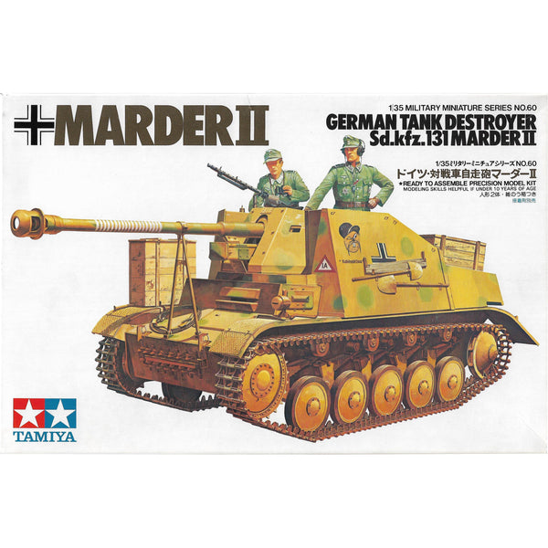 TAMIYA 1/35 Marder II Sd.kfz.131 German Tank Destroyer