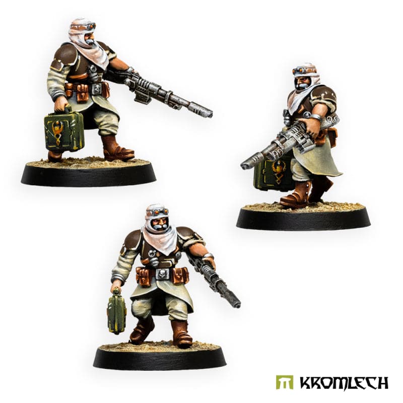 KROMLECH Desert Raiders Command Squad (5)