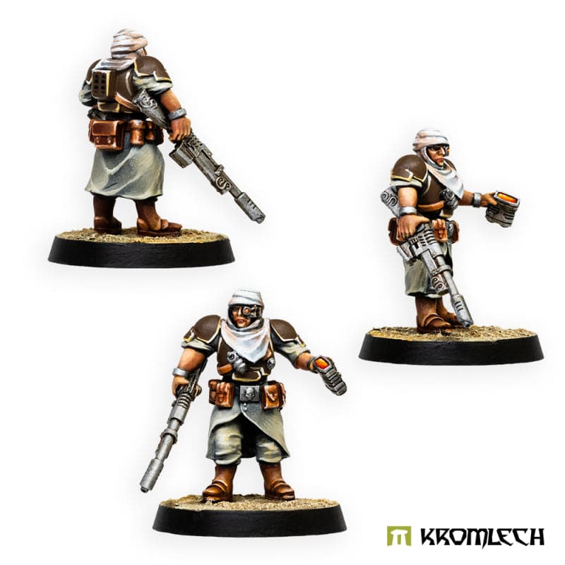 KROMLECH Desert Raiders Command Squad (5)