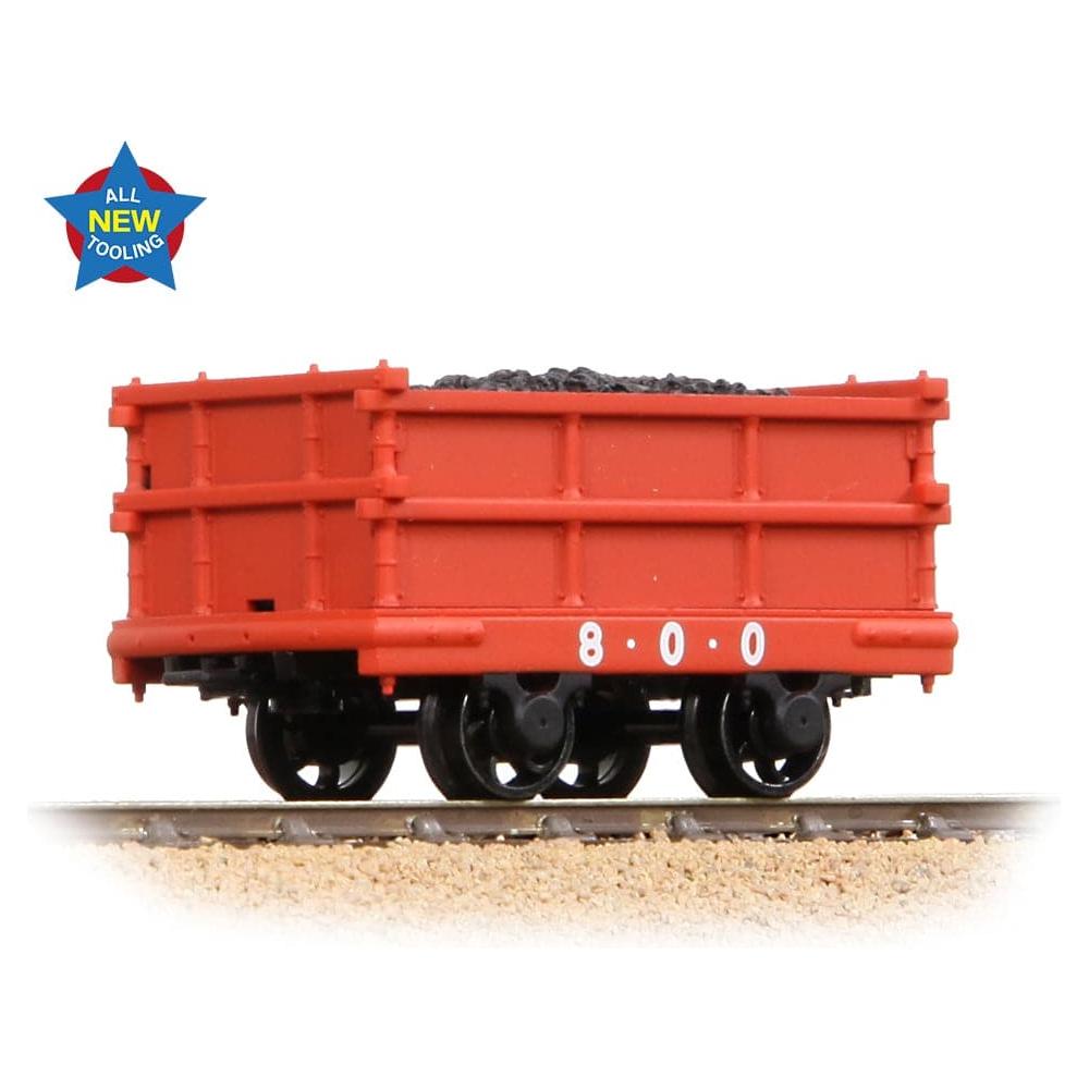 BACHMANN NARROW GAUGE NG7 Dinorwic Coal Wagon Red [WL]