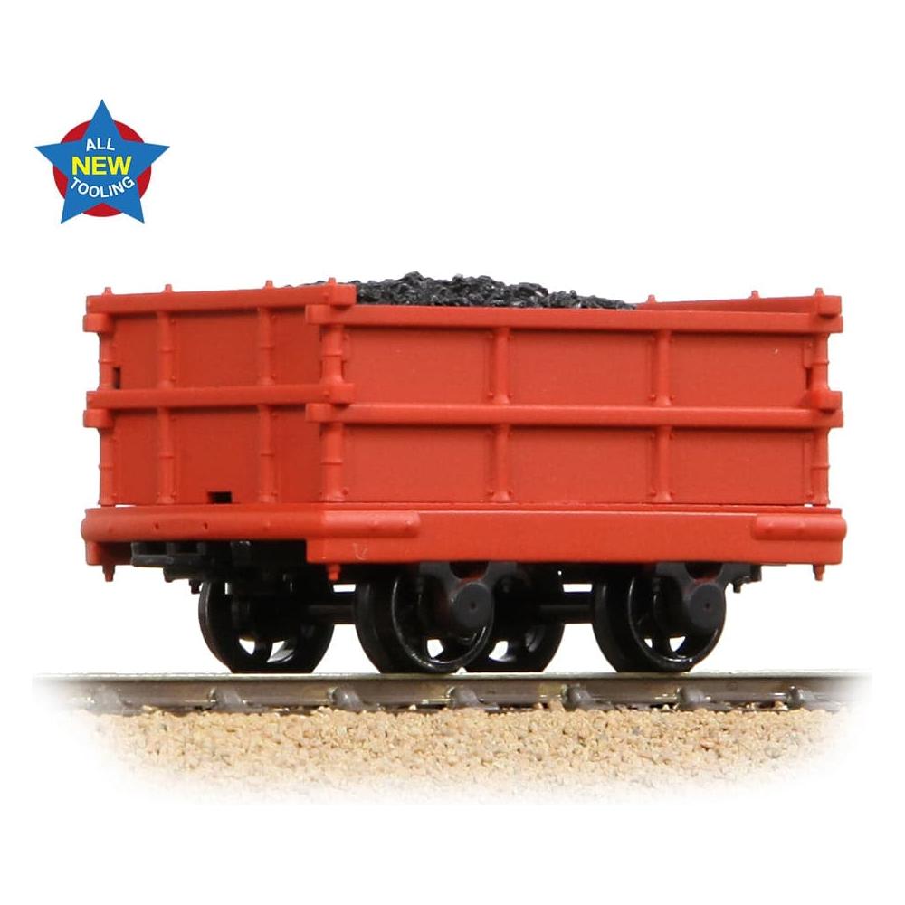 BACHMANN NARROW GAUGE NG7 Dinorwic Coal Wagon Red [WL]