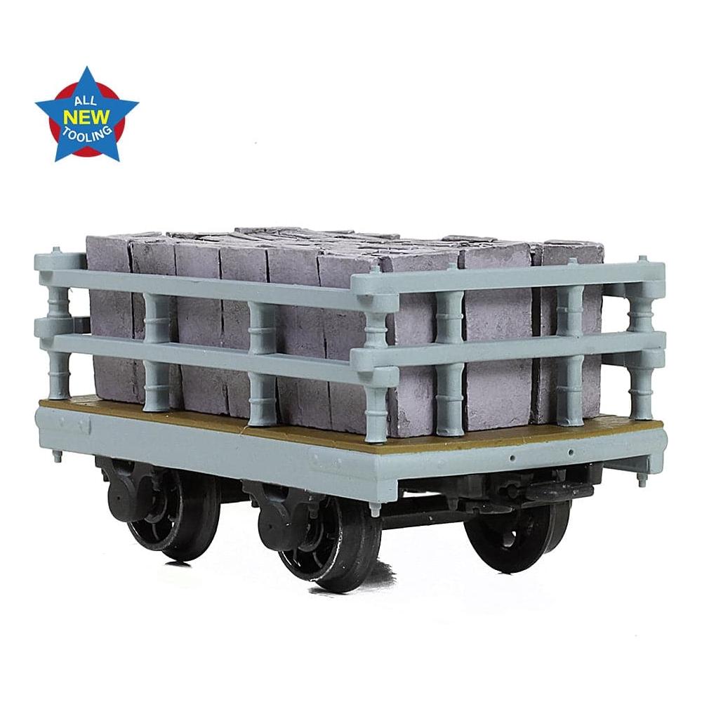 BACHMANN NARROW GAUGE NG7 Dinorwic Slate Wagon with sides Grey [WL]