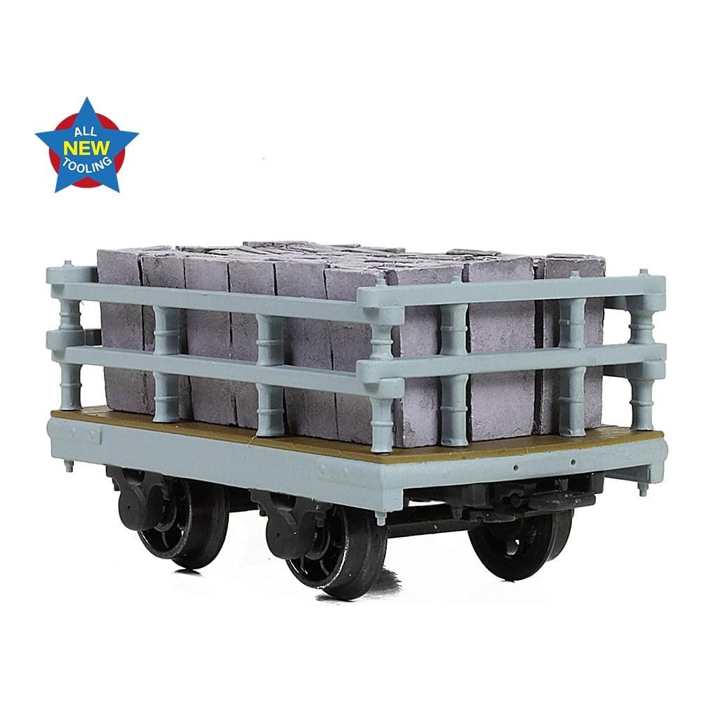 BACHMANN NARROW GAUGE NG7 Dinorwic Slate Wagon with sides Grey [WL]