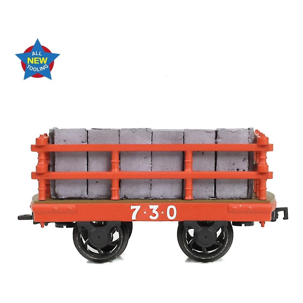BACHMANN NARROW GAUGE NG7 Dinorwic Slate Wagon with sides Red [WL]