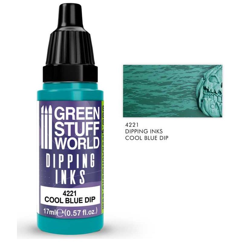 GREEN STUFF WORLD Dipping ink 17 ml - Cool Blue Dip