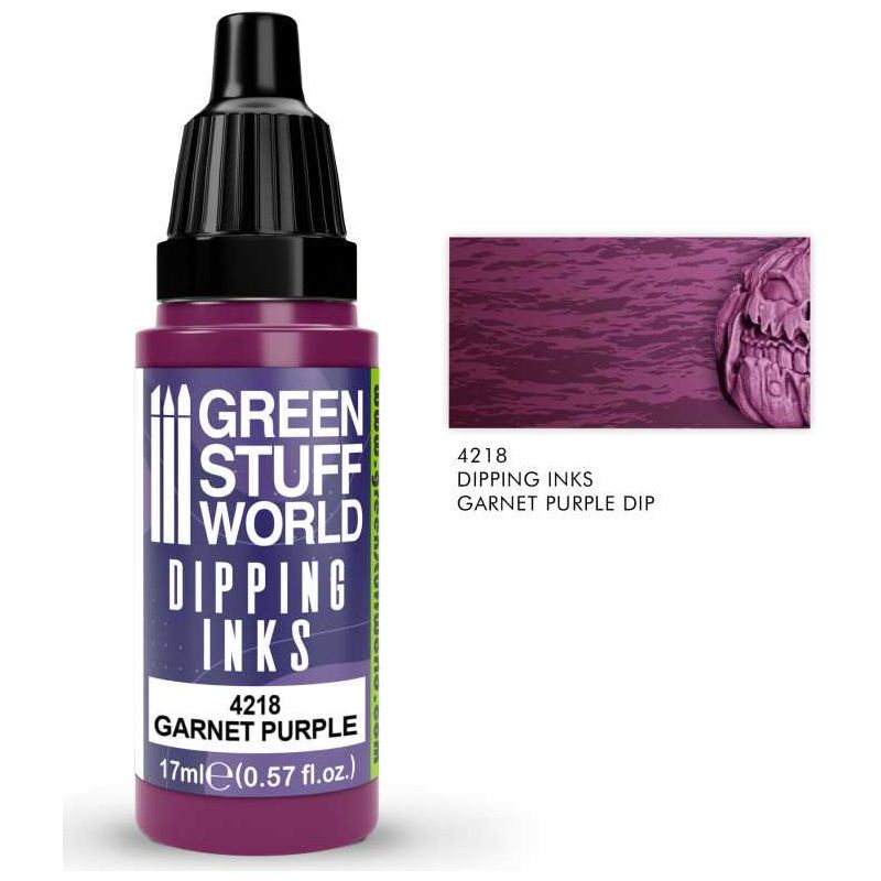 GREEN STUFF WORLD Dipping ink 17 ml - Garnet Purple Dip