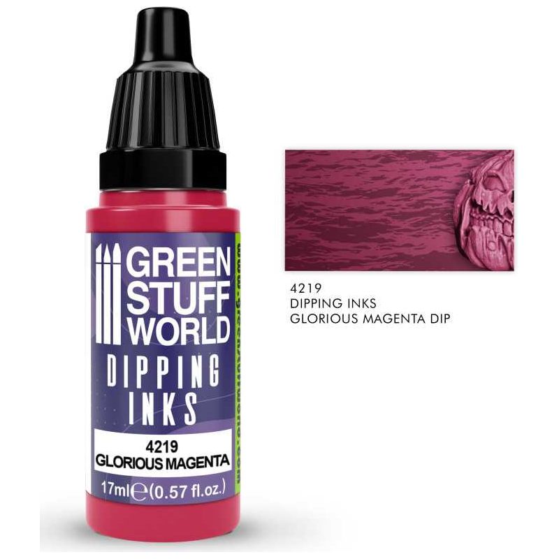 GREEN STUFF WORLD Dipping ink 17 ml - Glorious Magenta Dip