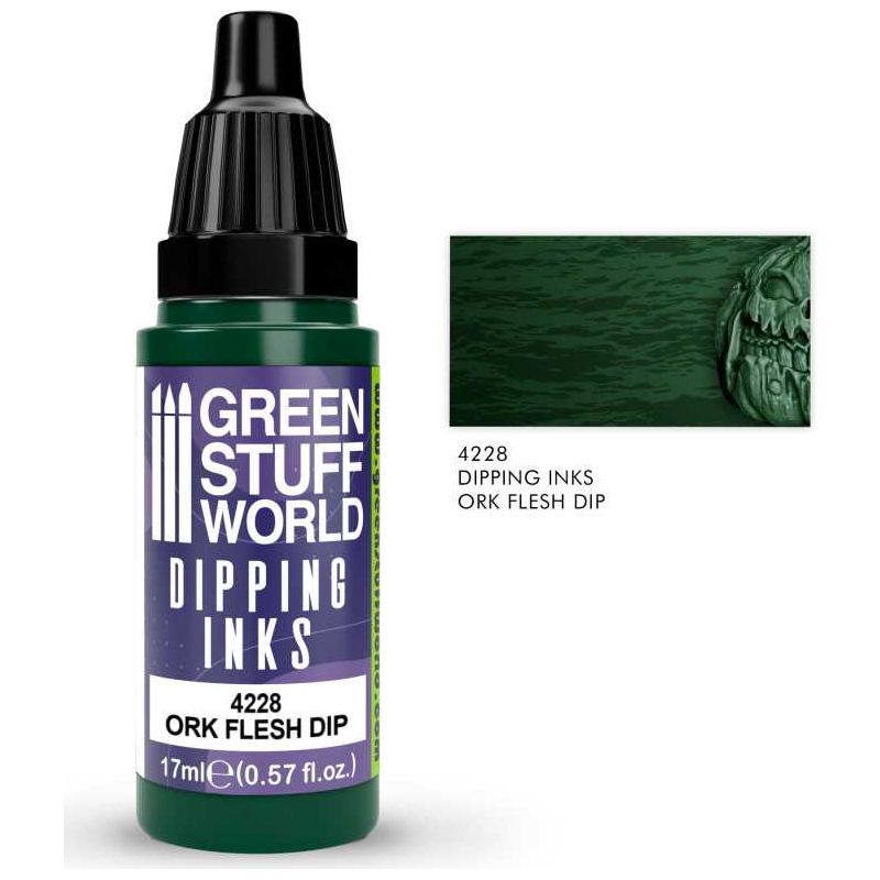 GREEN STUFF WORLD Dipping ink 17 ml - Ork Flesh Dip