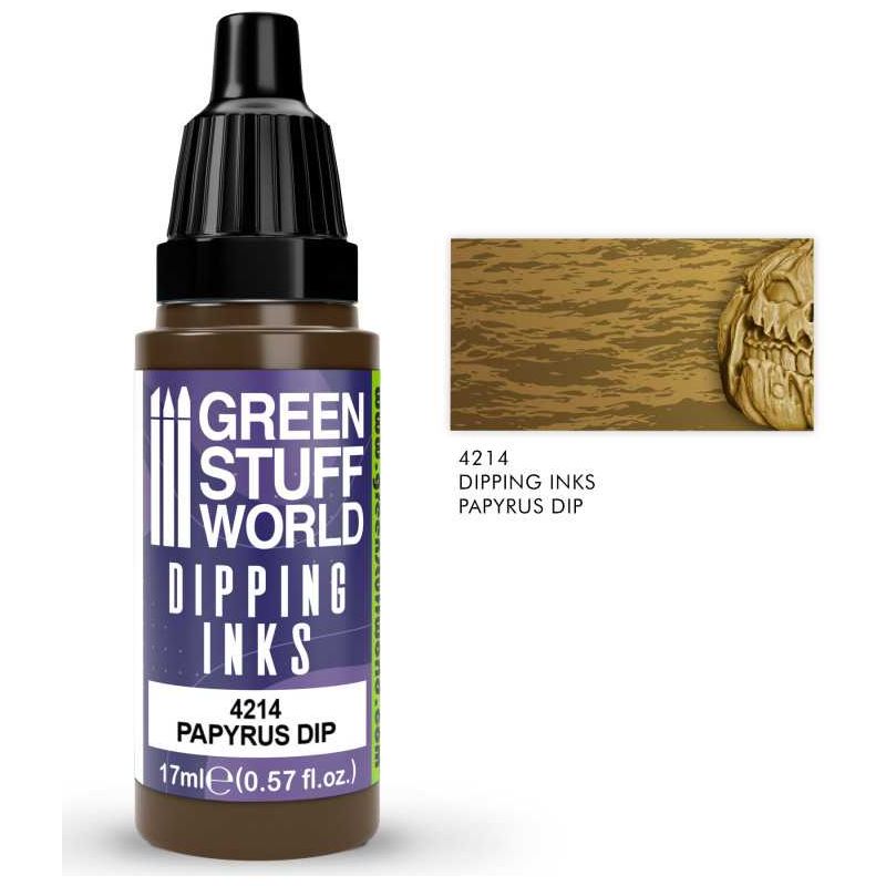 GREEN STUFF WORLD Dipping ink 17 ml - Papyrus Dip