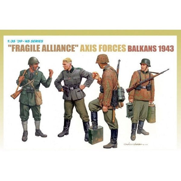 DRAGON 1/35 "Fragile Alliance" Axis Forces (Balkans 1943)