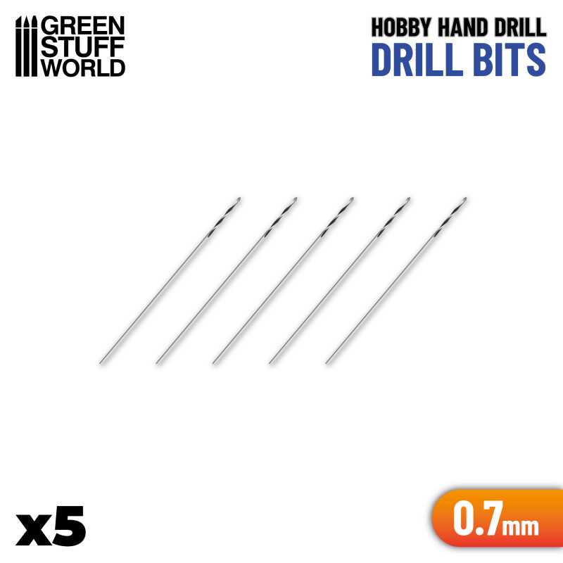 GREEN STUFF WORLD Drill bit in 0.7 mm