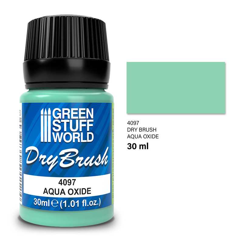 GREEN STUFF WORLD Dry Brush - AQUA OXIDE 30 ml