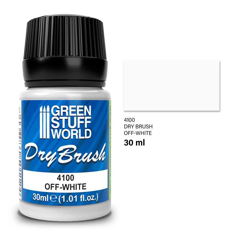GREEN STUFF WORLD Dry Brush - OFF-WHITE 30 ml