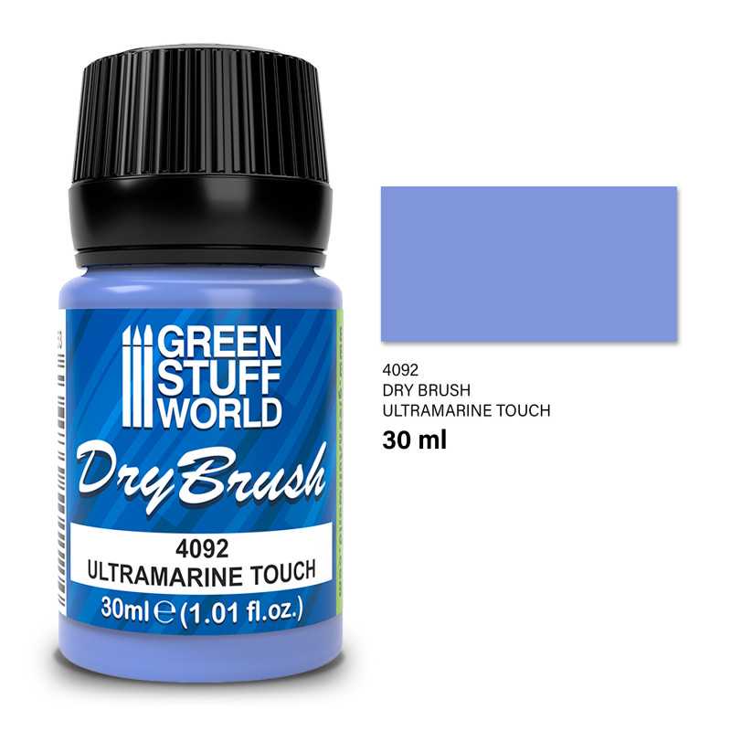 GREEN STUFF WORLD Dry Brush - ULTRAMARINE TOUCH 30 ml