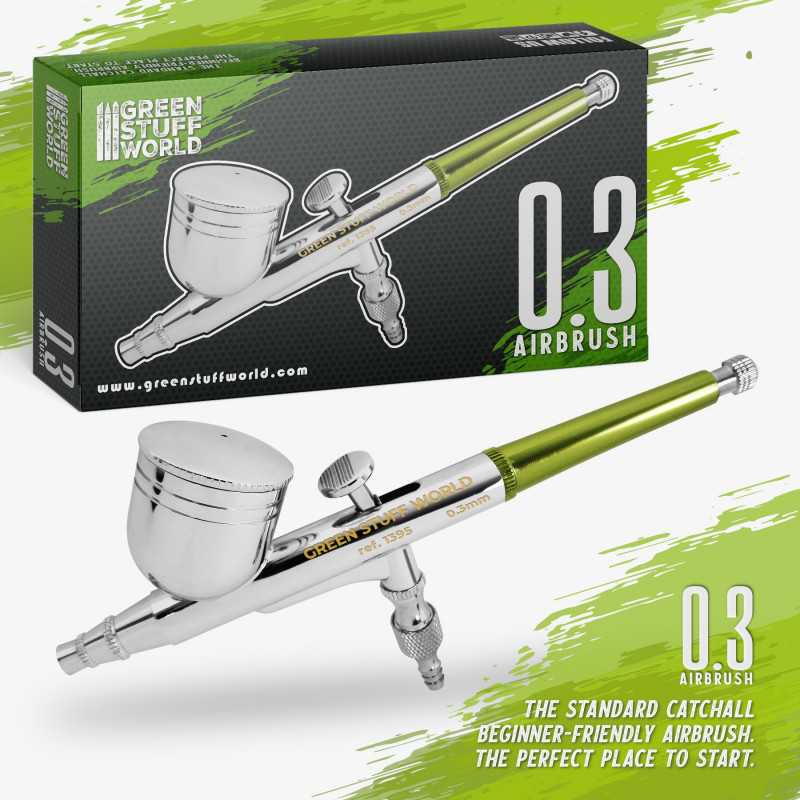 GREEN STUFF WORLD Dual Action Airbrush 0.3