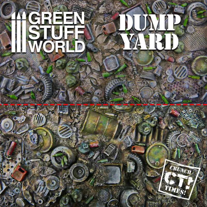GREEN STUFF WORLD Dump Yard Plates - Crunch Times!