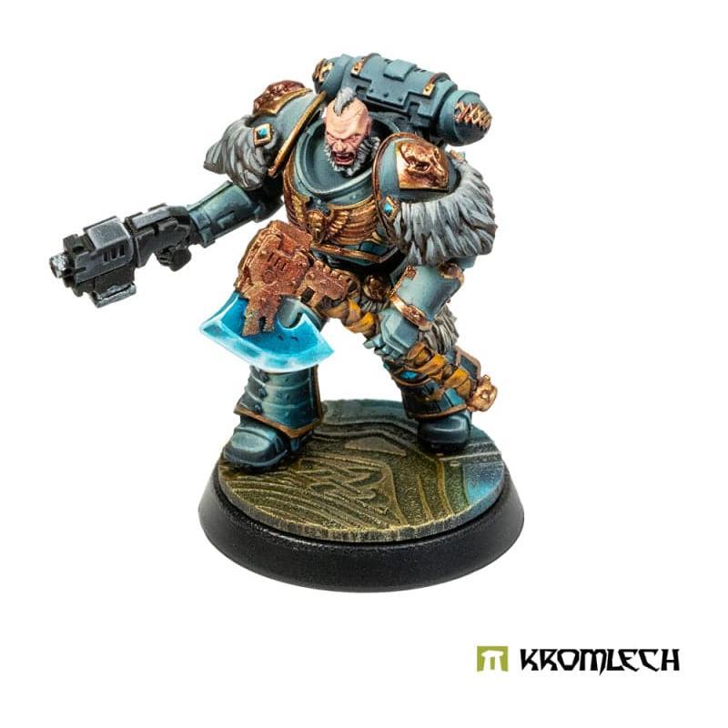 KROMLECH Dvergr Spaceship 120mm Round Base Topper