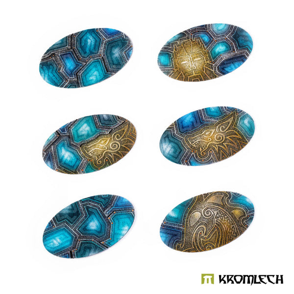 KROMLECH Dvergr Spaceship 75x42 mm Oval Base Toppers