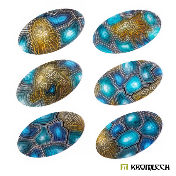 KROMLECH Dvergr Spaceship 90x52mm Oval Base Toppers