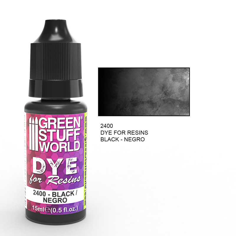 GREEN STUFF WORLD Dye for Resins BLACK