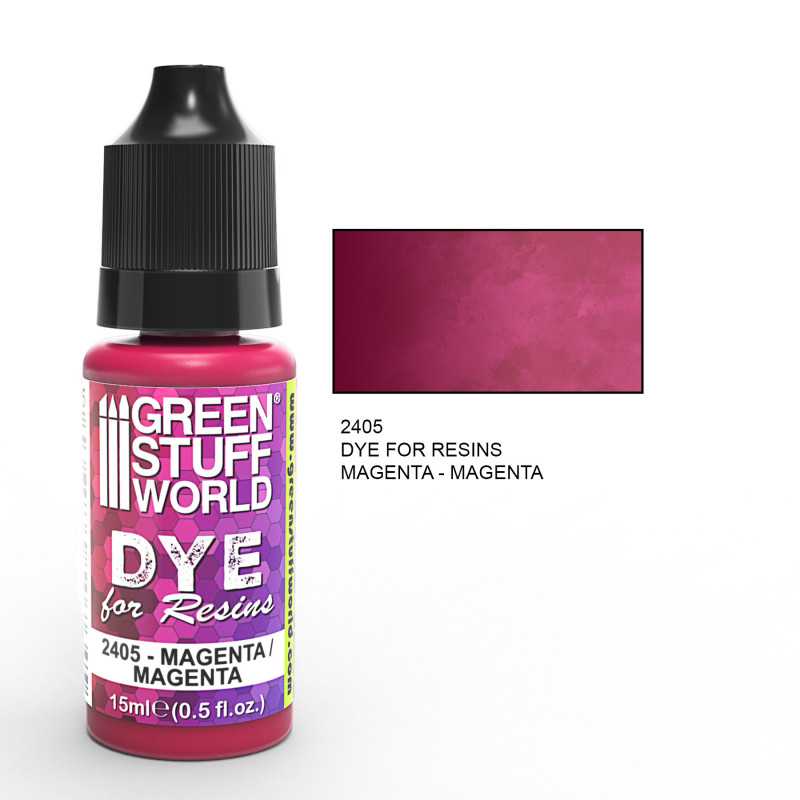 GREEN STUFF WORLD Dye for Resins MAGENTA