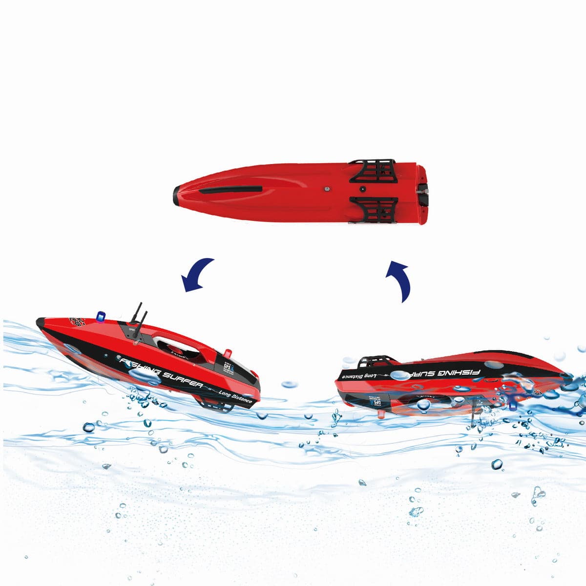 Rc bait boat for surf fishing sales