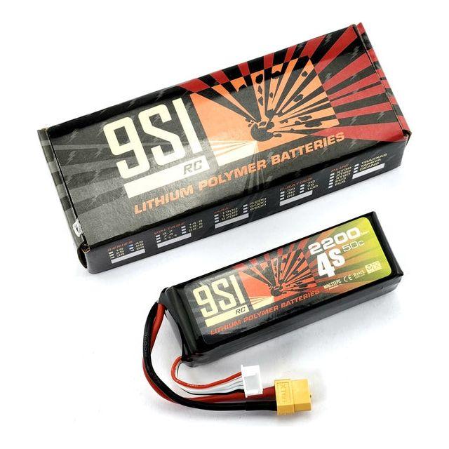 NINESTEPS 2200mAh 14.8V  50C 4 Cell LiPo Battery Soft Case (XT60 Plug)