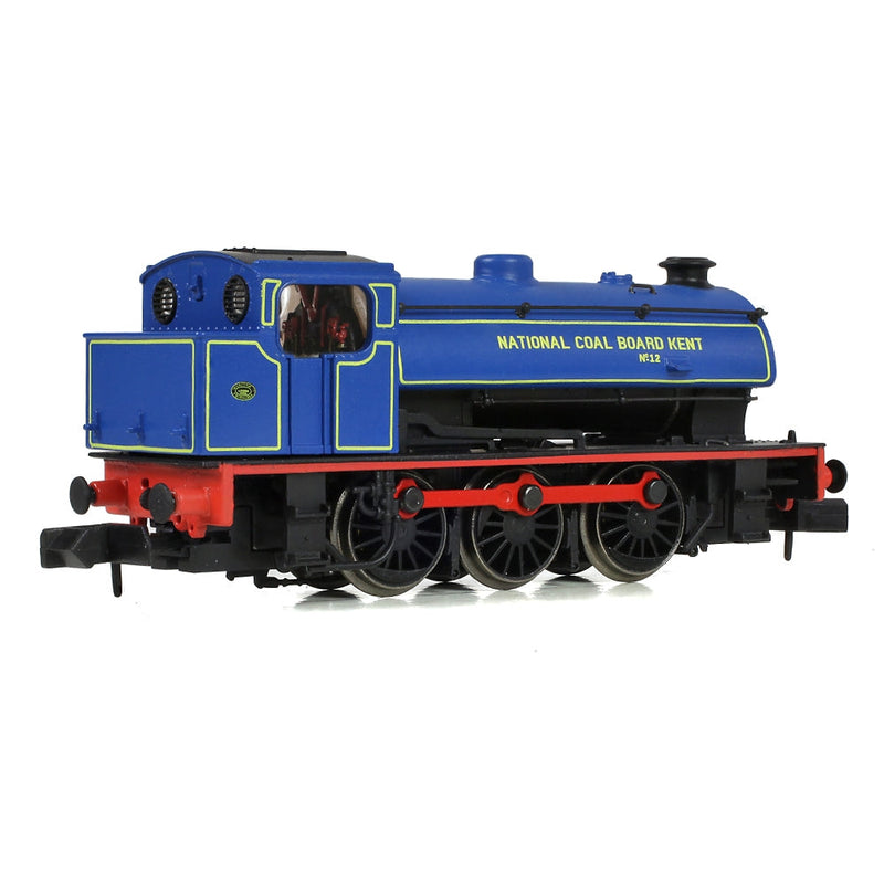 EFE RAIL N WD Austerity Saddle Tank No. 12 National Coal Board Kent Lined Blue